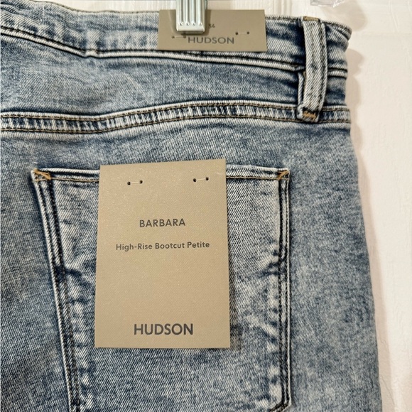 Hudson Women’s Barbara High Rise Bootcut Petite waist 34 Petite Medium Wash - Picture 5 of 13
